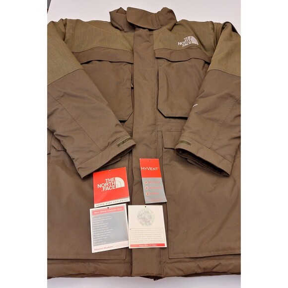 THE NORTH FACE Men's XL Chinook Convertible Parka 900 Goose Down Waterproof READ - Picture 1 of 16